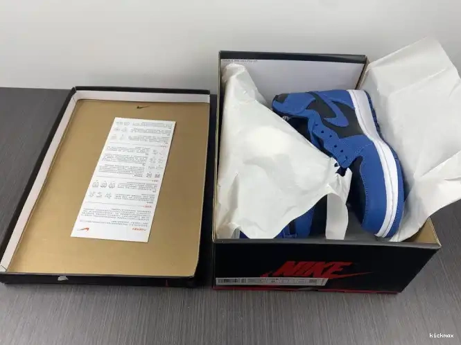 Rep Retro 'Dark Marina Air 1 555088-404 Jordan Blue' OG High 0530